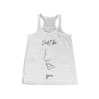 Just Be You - Flowy Racerback Tank - Casual Therapy