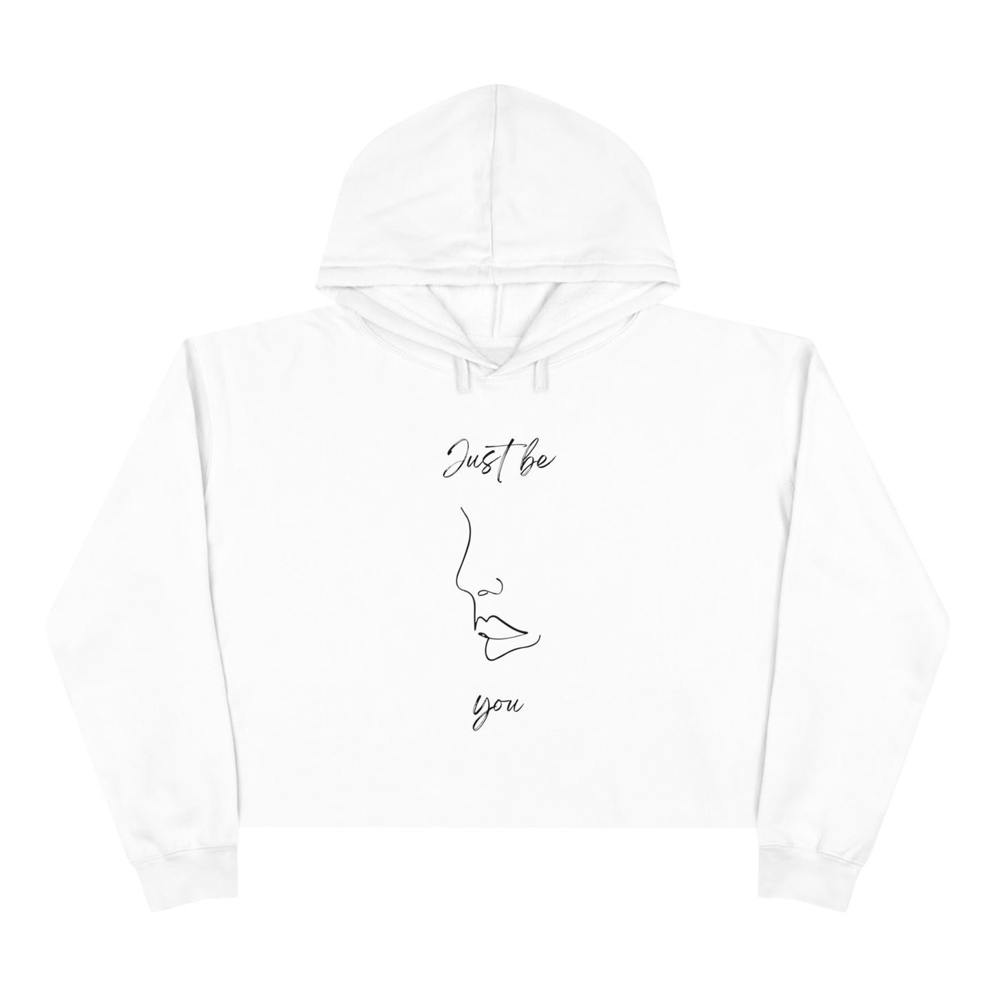 Just Be You - Crop Hoodie - Casual Therapy