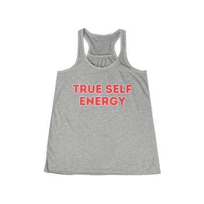 True Self Energy - Flowy Racerback Tank - Casual Therapy