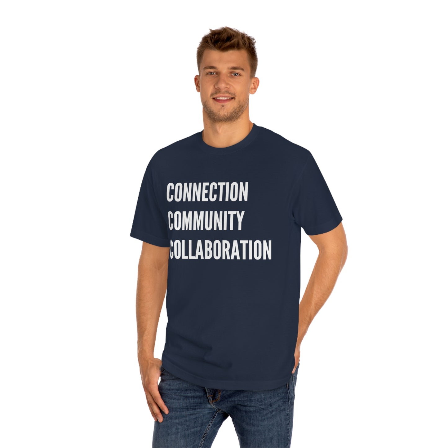 Connection Community Collaboration - Unisex Classic Tee - Casual Therapy