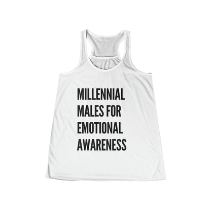 Millennial Males for Emotional Awareness - Flowy Racerback Tank - Casual Therapy