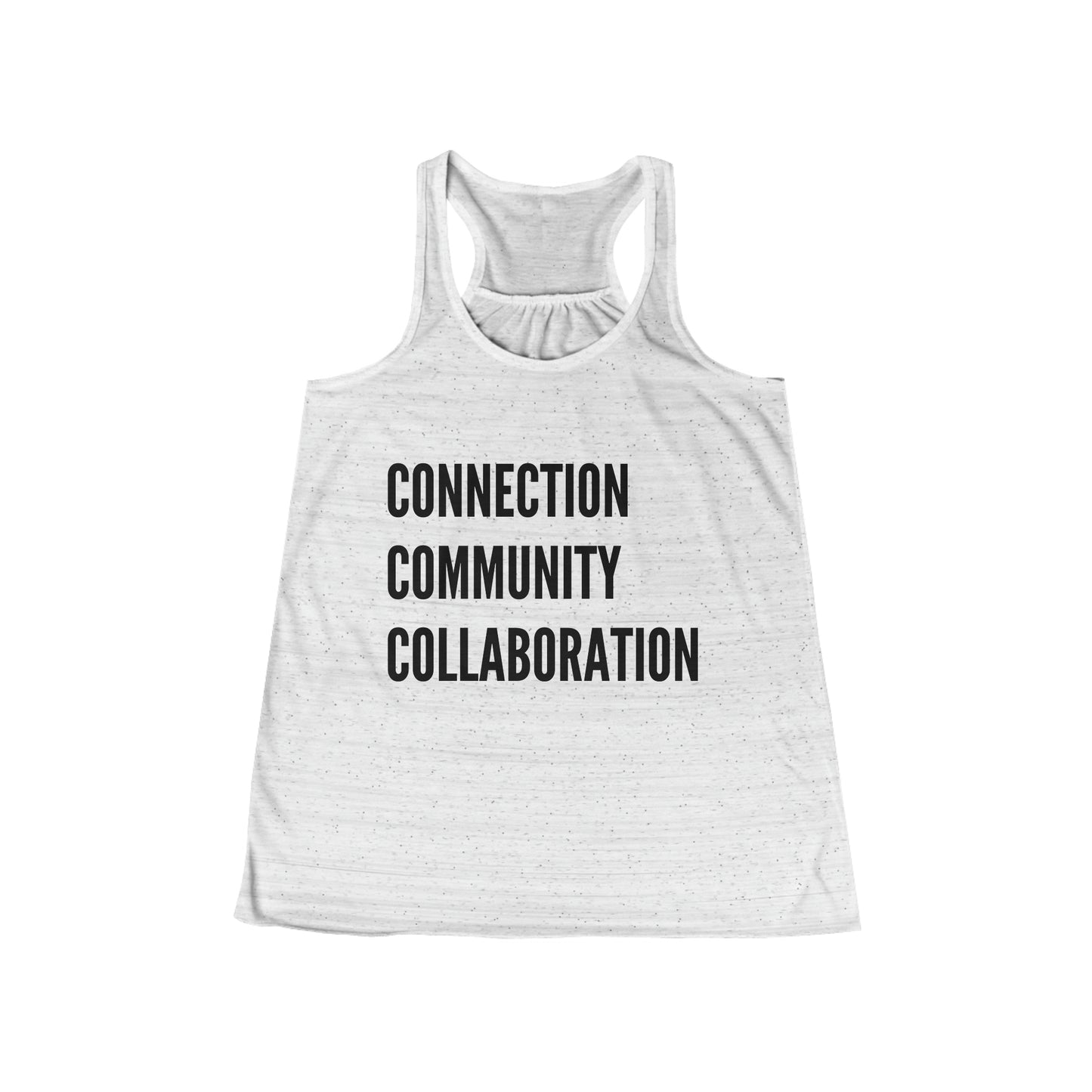 Connection Community Collaboration - Flowy Racerback Tank - Casual Therapy