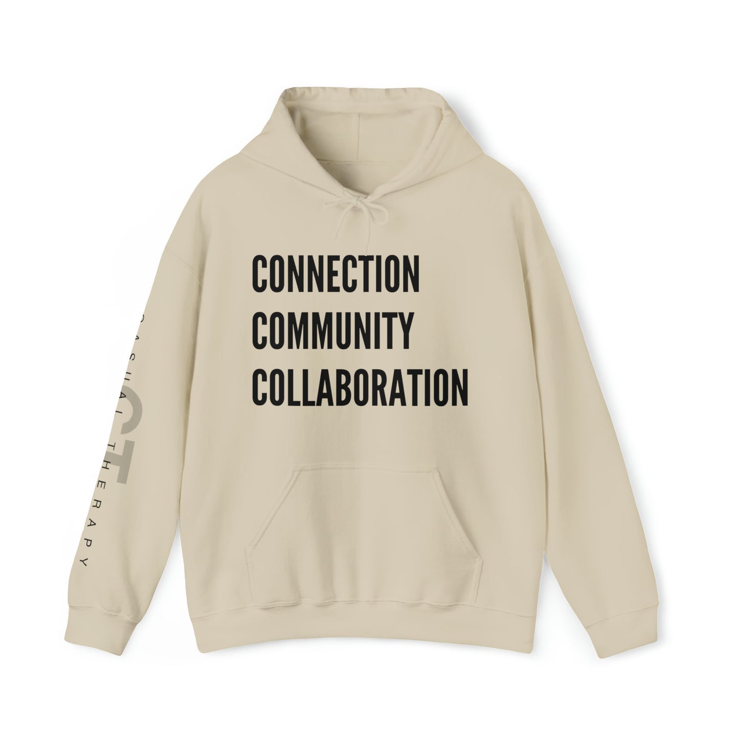 Connection Community Collaboration - Unisex Heavy Blend™ Hooded Sweatshirt - Casual Therapy