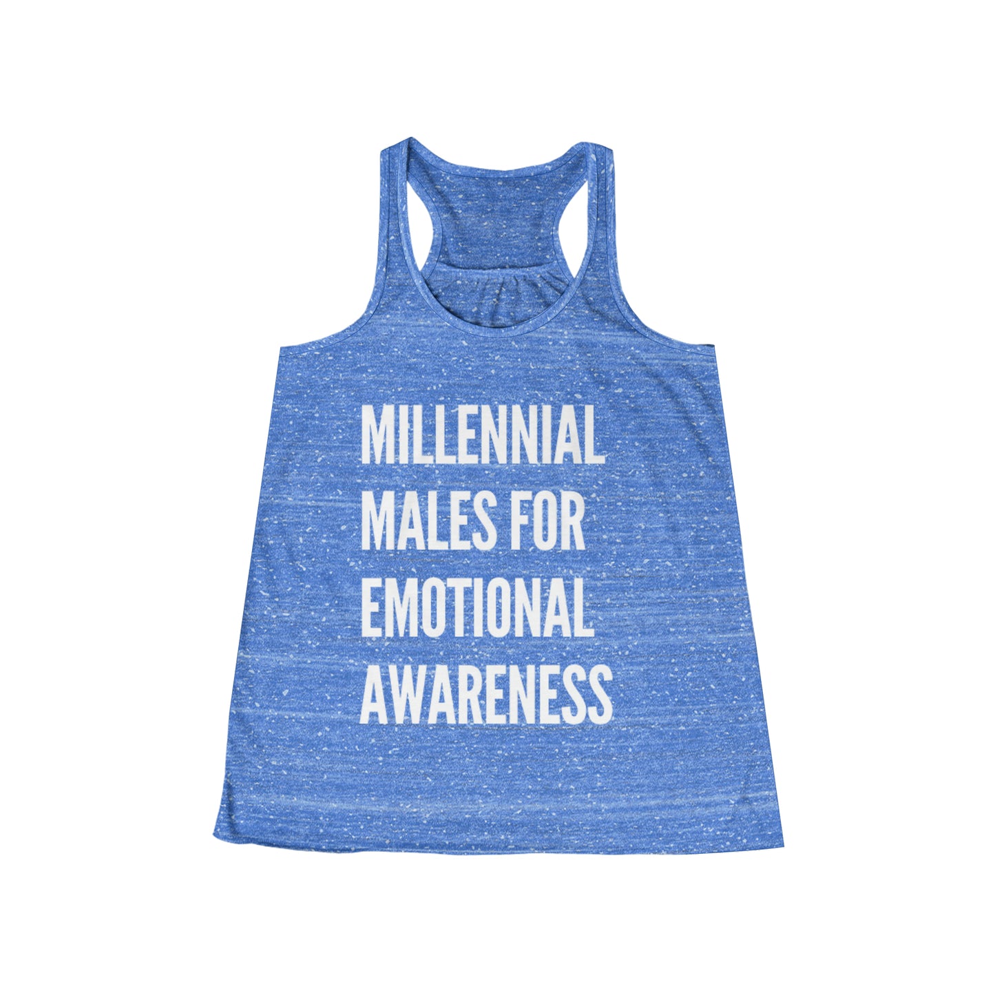 Millennial Males for Emotional Awareness - Flowy Racerback Tank - Casual Therapy