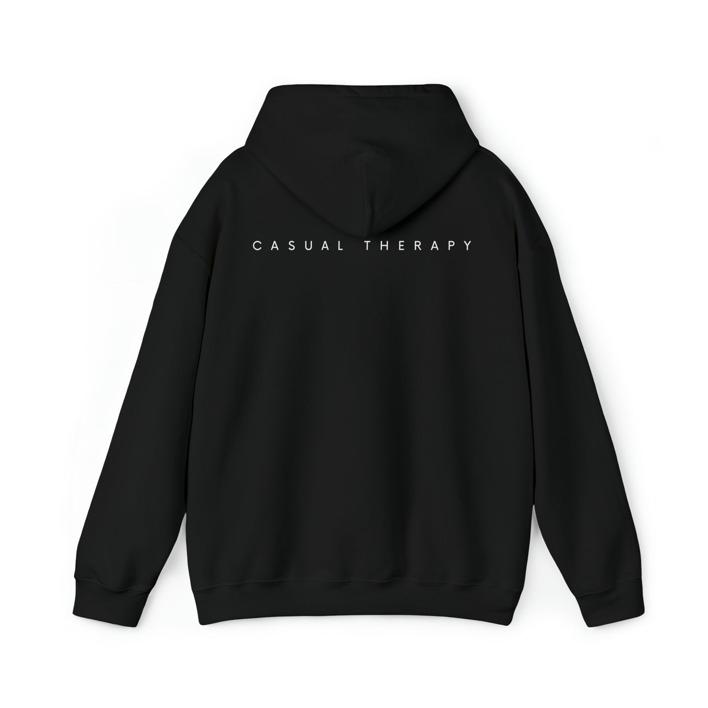 Casual Therapy Classic Logo - Unisex Heavy Blend™ Hooded Sweatshirt - Casual Therapy