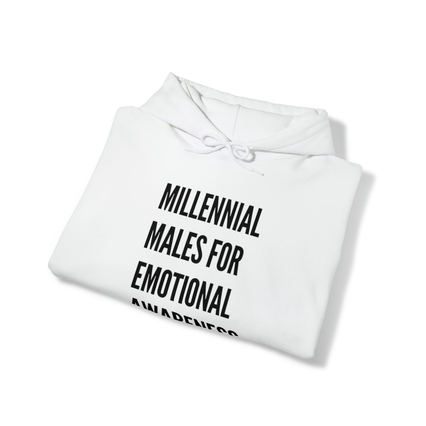 Millennial Males for Emotional Awareness - Unisex Heavy Blend™ Hooded Sweatshirt - Casual Therapy