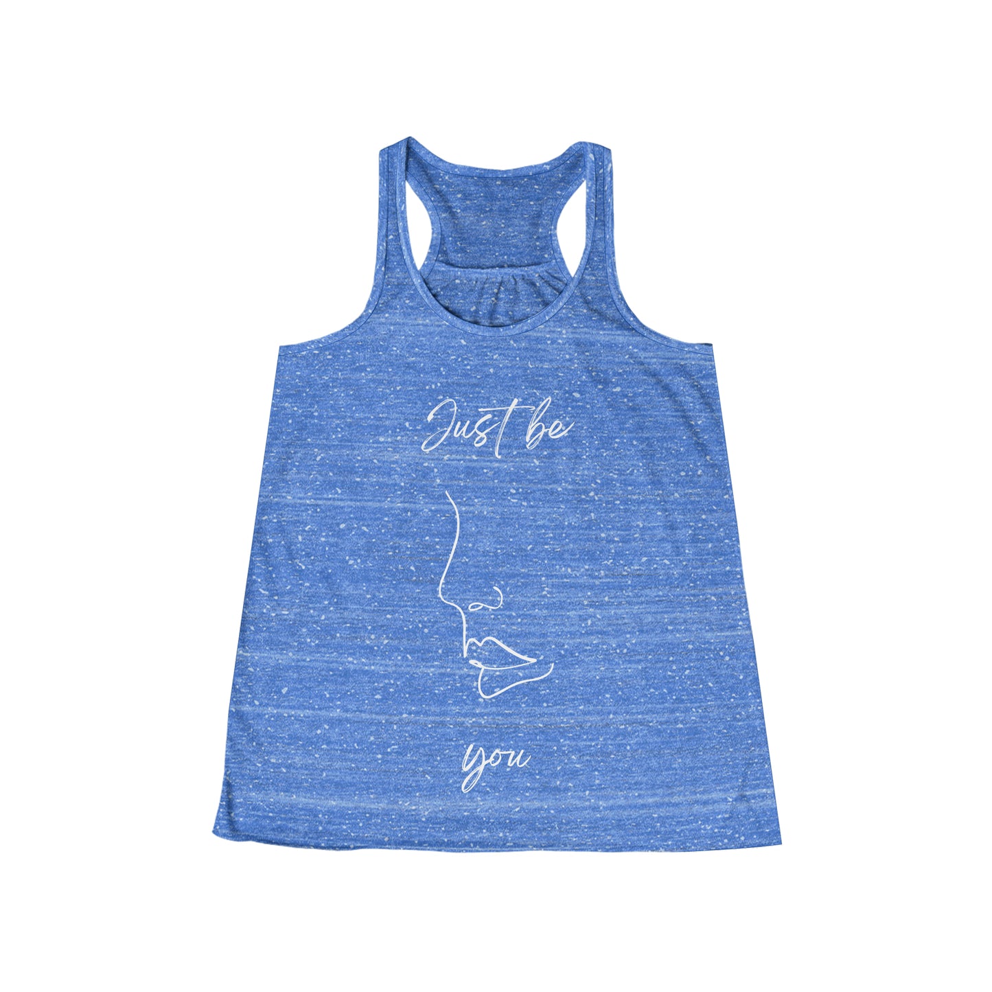 Just Be You - Flowy Racerback Tank - Casual Therapy